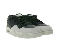 NIKE Air Jordan Air RM 4 Damen Sneaker mit Air-Dämpfung Echtleder-Schuhe FQ7938 001 Schwarz/Weiß