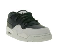 NIKE Air Jordan Air RM 4 Damen Sneaker mit Air-Dämpfung Echtleder-Schuhe FQ7938 001 Schwarz/Weiß