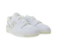 New Balance 550 Damen und Kinder Sneaker Echtleder-Schuhe mit Ortholite-Innensohle Retro-Schuhe GSB550BK Weiß