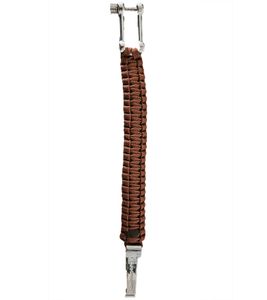I-BRACE Paracord Bracelet - Survival cord bracelet braided from durable 550 parachute cord IB-1032, Brown