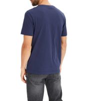 Confezione da 2 T-shirt da uomo con motivo natalizio, in cotone, estiva, a maniche corte, 951021, blu scuro