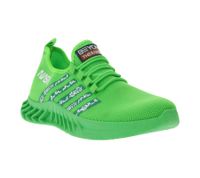 BEYOND THE RAINBOW Men's Casual Sneakers with NASA Lettering, Everyday Shoes, Sneakers in Gray, Light Blue, or Green