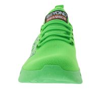 BEYOND THE RAINBOW Men's Casual Sneakers with NASA Lettering, Everyday Shoes, Sneakers in Gray, Light Blue, or Green