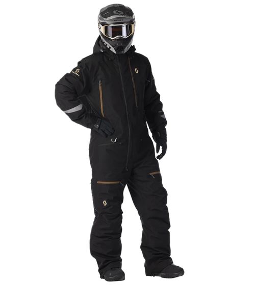 SCOTT Roop Dryo Monosuit Tuta monopezzo invernale/motoslitta da uomo con membrana DRYOsphere per la guida sulla neve e l'uso fuoristrada invernale 278409 0001 Nero SCOTT Roop Dryo Monosuit Tuta monopezzo invernale/motoslitta da uomo con membrana DRYOsphere per la guida sulla neve e l'uso fuoristrada invernale 278409 0001 Nero