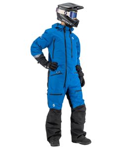 SCOTT Roop Dryo Monosuit Men's Winter/Snowmobile One-Piece Suit with DRYOsphere Membrane for Snow Motoring and Winter Off-Road Use 278409 7159 Blue/Black SCOTT Roop Dryo Monosuit Men's Winter/Snowmobile One-Piece Suit with DRYOsphere Membrane for Snow Motoring and Winter Off-Road Use 278409 7159 Blue/Black