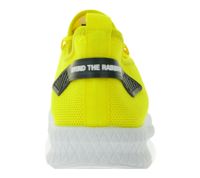 BEYOND THE RAINBOW Men's Casual Sneakers with NASA Lettering, Everyday Shoes, Gray or Yellow
