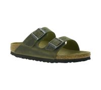 BIRKENSTOCK Arizona genuine leather slippers for women and men, made in Germany, narrow width 51463, 352203, or 1027039 in taupe gray, khaki, or brown