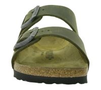 BIRKENSTOCK Arizona genuine leather slippers for women and men, made in Germany, narrow width 51463, 352203, or 1027039 in taupe gray, khaki, or brown