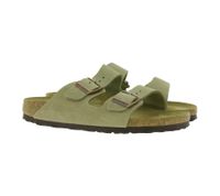 BIRKENSTOCK Arizona genuine leather slippers for women and men, made in Germany, narrow width 51463, 352203, or 1027039 in taupe gray, khaki, or brown