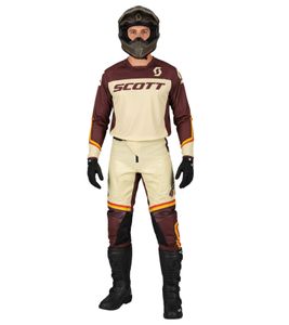 SCOTT Evo Dirt Men's Motocross Pants Motorsport Clothing with Ventilation Openings 418588 7699 Beige/Brown SCOTT Evo Dirt Men's Motocross Pants Motorsport Clothing with Ventilation Openings 418588 7699 Beige/Brown