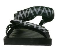 Sandale de trekking universelle TEVA Original pour femme ou homme, sandale d'été durable avec semelle en caoutchouc EVA, sandale d'extérieur, noir/blanc ou noir/gris