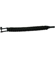 I-BRACE Paracord Armband Survival-Seil zum Armband geflochten aus reißfestem Parachute Cord 550 Cord IB1004 Schwarz I-BRACE Paracord Armband Survival-Seil zum Armband geflochten aus reißfestem Parachute Cord 550 Cord IB1004 Schwarz
