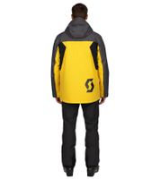 SCOTT XT Shell Dryo Men's Ski Jacket, Snowmobile Jacket, 10,000 mm Water Column, Snowboard Jacket, 278413-6770, Gray/Yellow SCOTT XT Shell Dryo Men's Ski Jacket, Snowmobile Jacket, 10,000 mm Water Column, Snowboard Jacket, 278413-6770, Gray/Yellow
