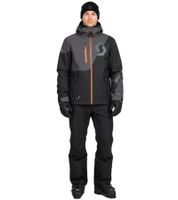 Giacca da sci da uomo SCOTT XT Move Dryoo, giacca da motoslitta, colonna d'acqua 10.000 mm, giacca da snowboard 273260 6373 Grigio/Nero Giacca da sci da uomo SCOTT XT Move Dryoo, giacca da motoslitta, colonna d'acqua 10.000 mm, giacca da snowboard 273260 6373 Grigio/Nero