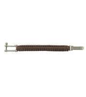 I-BRACE Paracord Armband Survival-Seil zum Armband geflochten aus reißfestem Parachute Braun I-BRACE Paracord Armband Survival-Seil zum Armband geflochten aus reißfestem Parachute Braun
