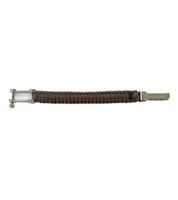 I-BRACE Paracord Armband Survival-Seil zum Armband geflochten aus reißfestem Parachute Braun I-BRACE Paracord Armband Survival-Seil zum Armband geflochten aus reißfestem Parachute Braun