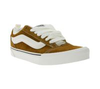 VANS Knu Skool Men's Sneakers with Suede Overlays, Skater Shoes, Lace-Up Shoes, Beige-Gray or Brown
