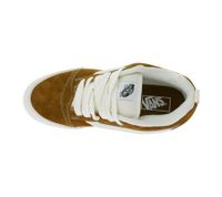 VANS Knu Skool Men's Sneakers with Suede Overlays, Skater Shoes, Lace-Up Shoes, Beige-Gray or Brown