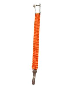 I-BRACE Paracord Armband Survival-Seil zum Armband geflochten aus reißfestem Parachute Cord 550 Cord IB1007 Orange  I-BRACE Paracord Armband Survival-Seil zum Armband geflochten aus reißfestem Parachute Cord 550 Cord IB1007 Orange