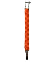 I-BRACE Paracord Armband Survival-Seil zum Armband geflochten aus reißfestem Parachute Cord 550 Cord IB1007 Orange  I-BRACE Paracord Armband Survival-Seil zum Armband geflochten aus reißfestem Parachute Cord 550 Cord IB1007 Orange