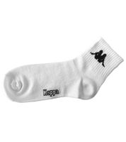 3 Paar Kappa Low Cut-Socken Baumwoll-Strümpfe mit Logo Alltags-Socken 304M5N0 923 Weiß