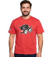 European League Of Football Helvetic Guards Herren T-Shirt bedruckte Fanwear Grau, Rot oder Schwarz
