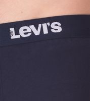14er Pack LEVI`S Herren Boxershorts Baumwoll-Unterwäsche mit farblichen Akzenten am Bund in Geschenkbox 701225625 002 Blau/Weiß