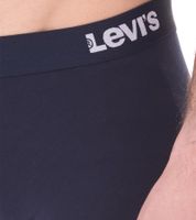 14er Pack LEVI`S Herren Boxershorts Baumwoll-Unterwäsche mit farblichen Akzenten am Bund in Geschenkbox 701225625 002 Blau/Weiß
