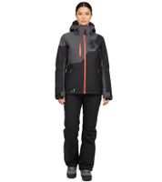 Chaqueta de esquí SCOTT Move Dryo para mujer, chaqueta para moto de nieve, chaqueta de esquí cortavientos e impermeable con membrana DRYOsphere, 273265-6373, negro/gris. Chaqueta de esquí SCOTT Move Dryo para mujer, chaqueta para moto de nieve, chaqueta de esquí cortavientos e impermeable con membrana DRYOsphere, 273265-6373, negro/gris.