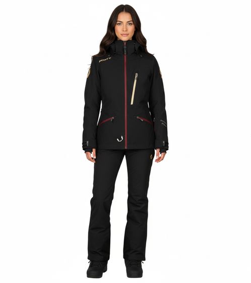 SCOTT Intake Dryo Damen Ski-Jacke Schneemobil-Jacke wind- und wasserdichte Ski-Jacke mit DRYOsphere-Membran 285597 7425 Schwarz