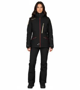 SCOTT Intake Dryo Women's Ski Jacket, Snowmobile Jacket, Wind- and Waterproof Ski Jacket with DRYOsphere Membrane, 285597-7425 Black SCOTT Intake Dryo Women's Ski Jacket, Snowmobile Jacket, Wind- and Waterproof Ski Jacket with DRYOsphere Membrane, 285597-7425 Black
