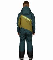 Tuta monopezzo invernale/motoslitta SCOTT DS Dryo Monosuit da bambino con membrana DRYOsphere 2L per motoslitta e uso invernale fuoristrada 292397 7650 Turchese/Verde oliva Tuta monopezzo invernale/motoslitta SCOTT DS Dryo Monosuit da bambino con membrana DRYOsphere 2L per motoslitta e uso invernale fuoristrada 292397 7650 Turchese/Verde oliva