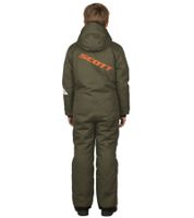SCOTT DS Dryo Monosuit Kids' Winter/Snowmobile One-Piece Suit with DRYOsphere 2L Membrane for Snow Motoring and Winter Off-Road Use 292397 7340 Olive Green SCOTT DS Dryo Monosuit Kids' Winter/Snowmobile One-Piece Suit with DRYOsphere 2L Membrane for Snow Motoring and Winter Off-Road Use 292397 7340 Olive Green