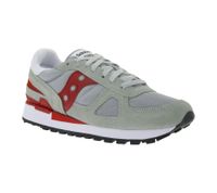 Saucony Shadow Original Herren Sneaker mit Echtleder-Overlays Sport-Schuhe S2108-822 Grau/Rot Saucony Shadow Original Herren Sneaker mit Echtleder-Overlays Sport-Schuhe S2108-822 Grau/Rot