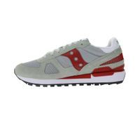 Saucony Shadow Original Herren Sneaker mit Echtleder-Overlays Sport-Schuhe S2108-822 Grau/Rot Saucony Shadow Original Herren Sneaker mit Echtleder-Overlays Sport-Schuhe S2108-822 Grau/Rot
