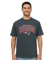 RE:COVERED X NFL New England Patriots Herren T-Shirt mit verschiedenen Prints Baumwoll-Shirt Weiß, Blau, Grau, Bunt