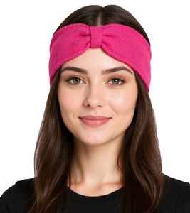 ZWILLINGSHERZ Knitted Headband, Wool Headband, Headwear, Fine Knit, Winter Headband, Accessory, 8007 Pink ZWILLINGSHERZ Knitted Headband, Wool Headband, Headwear, Fine Knit, Winter Headband, Accessory, 8007 Pink
