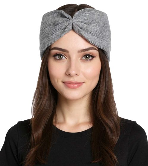 ZWILLINGSHERZ Strick-Stirnband Kaschmir-Stirnband Kopfbedeckung Feinstrick Winter-Stirnband Accessoire 8007 Dunkelgrau ZWILLINGSHERZ Strick-Stirnband Kaschmir-Stirnband Kopfbedeckung Feinstrick Winter-Stirnband Accessoire 8007 Dunkelgrau