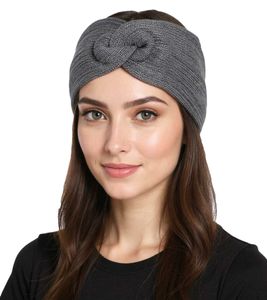 ZWILLINGSHERZ Strick-Stirnband Kaschmir-Stirnband Kopfbedeckung Feinstrick Winter-Stirnband Accessoire 8007 Mittelgrau ZWILLINGSHERZ Strick-Stirnband Kaschmir-Stirnband Kopfbedeckung Feinstrick Winter-Stirnband Accessoire 8007 Mittelgrau