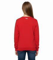 Suéter PENALTY Era Roundneck Co Jr para niños con bordado del logo, suéter de algodón para niños y niñas adolescentes, 354710-4000 Rojo Suéter PENALTY Era Roundneck Co Jr para niños con bordado del logo, suéter de algodón para niños y niñas adolescentes, 354710-4000 Rojo