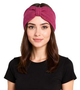 Diadema de punto ZWILLINGSHERZ, diadema de lana, accesorio para la cabeza, punto fino, diadema de invierno, accesorio, 8007 Magenta-Rosa Diadema de punto ZWILLINGSHERZ, diadema de lana, accesorio para la cabeza, punto fino, diadema de invierno, accesorio, 8007 Magenta-Rosa