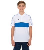 Polo PENALTY Polo Matis Jr. pour enfant en matière DRY ON à séchage rapide, T-shirt de sport 310703-1410 Blanc/Bleu Polo PENALTY Polo Matis Jr. pour enfant en matière DRY ON à séchage rapide, T-shirt de sport 310703-1410 Blanc/Bleu