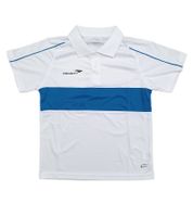 Polo PENALTY Polo Matis Jr. pour enfant en matière DRY ON à séchage rapide, T-shirt de sport 310703-1410 Blanc/Bleu Polo PENALTY Polo Matis Jr. pour enfant en matière DRY ON à séchage rapide, T-shirt de sport 310703-1410 Blanc/Bleu