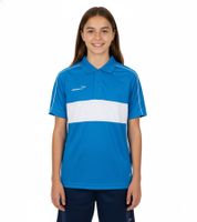 Polo enfant PENALTY Polo Matis Jr en matière DRY ON à séchage rapide. T-shirt de sport 310703-6041 Bleu/Blanc Polo enfant PENALTY Polo Matis Jr en matière DRY ON à séchage rapide. T-shirt de sport 310703-6041 Bleu/Blanc