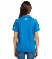 Polo enfant PENALTY Polo Matis Jr en matière DRY ON à séchage rapide. T-shirt de sport 310703-6041 Bleu/Blanc Polo enfant PENALTY Polo Matis Jr en matière DRY ON à séchage rapide. T-shirt de sport 310703-6041 Bleu/Blanc