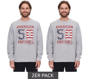 Maglione da uomo U.S. SPORT AMERICA con scritta grande, maglia a maniche lunghe in cotone, pullover estivo, camicia casual, grigio Maglione da uomo U.S. SPORT AMERICA con scritta grande, maglia a maniche lunghe in cotone, pullover estivo, camicia casual, grigio