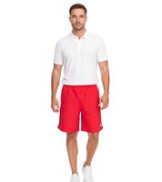 Confezione da 2 pantaloncini da allenamento da uomo Outfitter OCEAN FABRICS, pantaloni sportivi sostenibili Tahi Match OUT-M-1032-OTW Rosso Confezione da 2 pantaloncini da allenamento da uomo Outfitter OCEAN FABRICS, pantaloni sportivi sostenibili Tahi Match OUT-M-1032-OTW Rosso