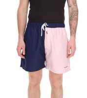 Short de bain homme Pierre Cardin, short de bain élégant, LA205027 Bleu marine/rose, lot de 2 Short de bain homme Pierre Cardin, short de bain élégant, LA205027 Bleu marine/rose, lot de 2