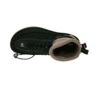 KEEN X HYKE Uneek - Zapatillas altas para mujer, botines con cordones elásticos, zapatos casuales, 1027976, negro/beige