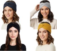Bandeau tricoté ZWILLINGSHERZ, Bandeau en cachemire, Couvre-chef, Maille fine, Bandeau d'hiver, Accessoire 8007, Gris clair, Bleu marine, Bleu denim ou Jaune Bandeau tricoté ZWILLINGSHERZ, Bandeau en cachemire, Couvre-chef, Maille fine, Bandeau d'hiver, Accessoire 8007, Gris clair, Bleu marine, Bleu denim ou Jaune